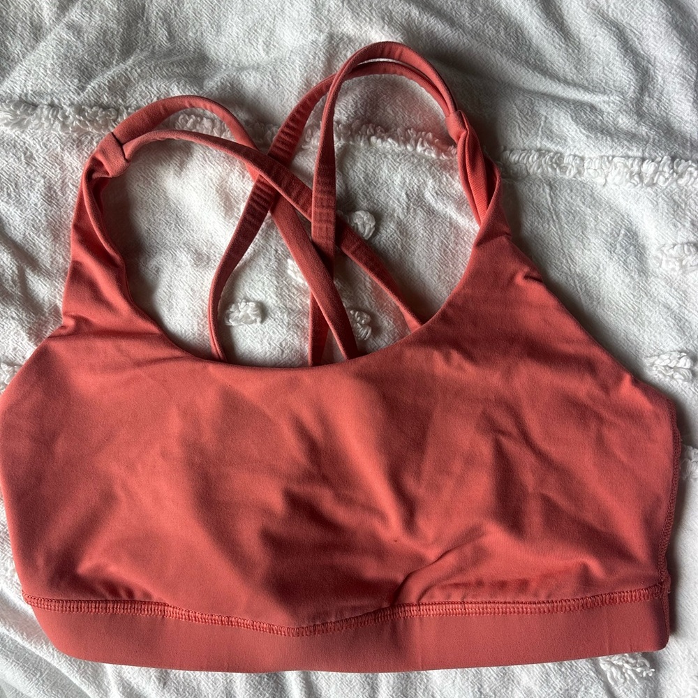 Lululemon Athletica Red Sports Bra